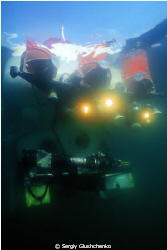 UW-submarin Picees on the lake Bajkal by Sergiy Glushchenko 